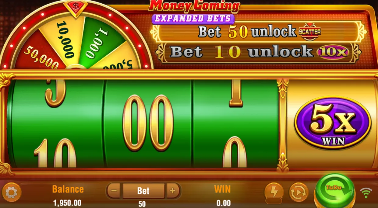 Money Coming Expanded Bets app